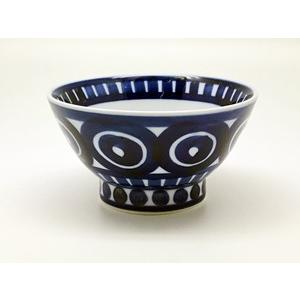 波佐見焼 石丸陶芸（林九郎窯） インディゴ 飯碗（小） : 神楽坂の