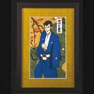 額装 レイモン サヴィニャック 「 エール フランス 」 シルク