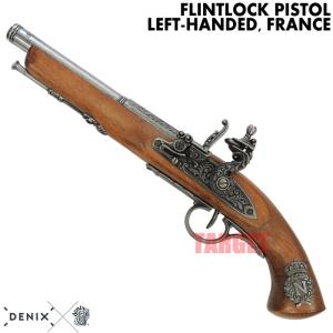 ☆DENIX フリントロック パイレーツピストル 左手用 グレー 1126/G