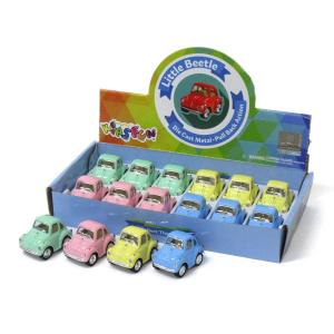KiNSFUN プルバックミニカー フォルクスワーゲン 2インチ リトル