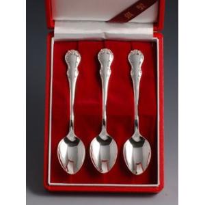 銀食器カトラリー「ニュークラウン」スプーン2本セット・銀製品・ : 銀