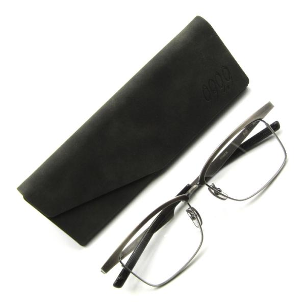 999.9（フォーナインズ） 美品 メガネフレーム S-870T 日本製 メタル