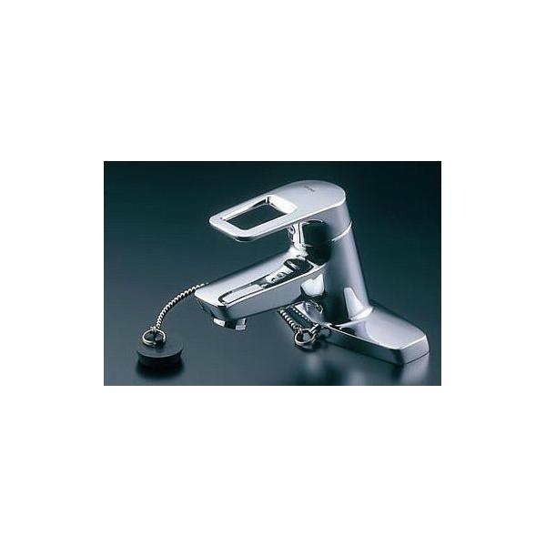 TOTO 台付シングル混合水栓(エコシングル、ゴム栓、寒冷地用