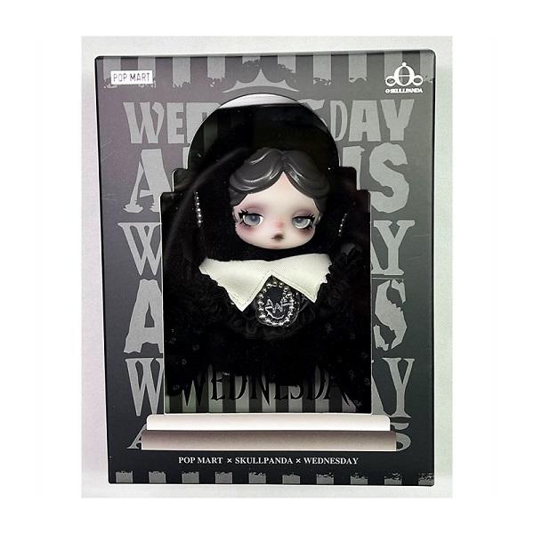 正規品 POP MART SKULLPANDA × Wednesday NY限定 スカルパンダ