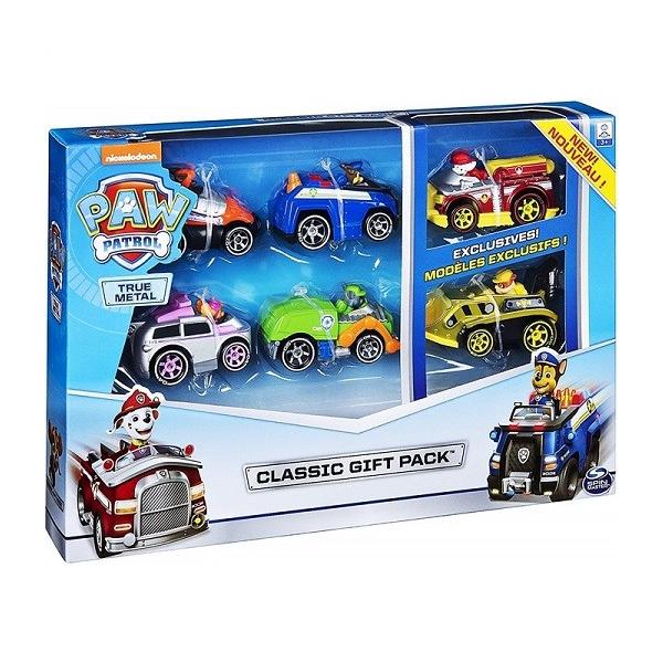 パウパトロール トゥルーメタル クラシック ギフトパック ミニカー