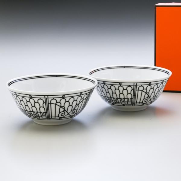 HERMES（エルメス） ライスボウル ペア Hデコ H DECO アッシュデコ