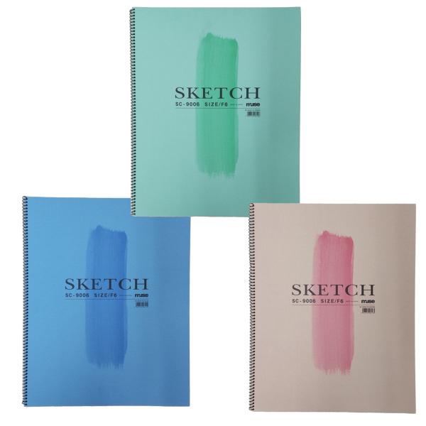 muse ミューズ SC ブック スケッチブック F6 17枚 サンフラワーA画 SC