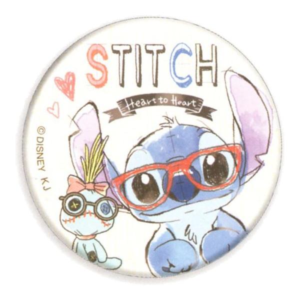 ディズニー リロ＆スティッチ 缶バッジ スティッチ 50279 : 玩具と文具