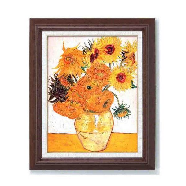絵画 ゴッホ ひまわり＜立体加工付き＞F6 壁掛け 壁飾り インテリア