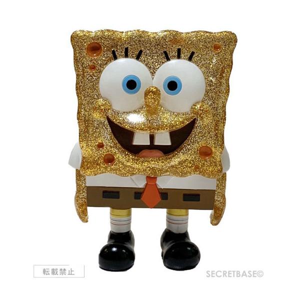 シークレットベース スポンジボブ SPONGEBOB FULL COLOR CLEAR GOLD