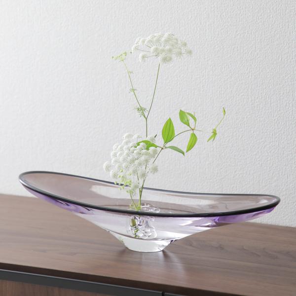 オブジェ 伊藤泰三作 SUN GLASS STUDIO ガラスのオブジェ 花器 水 花瓶