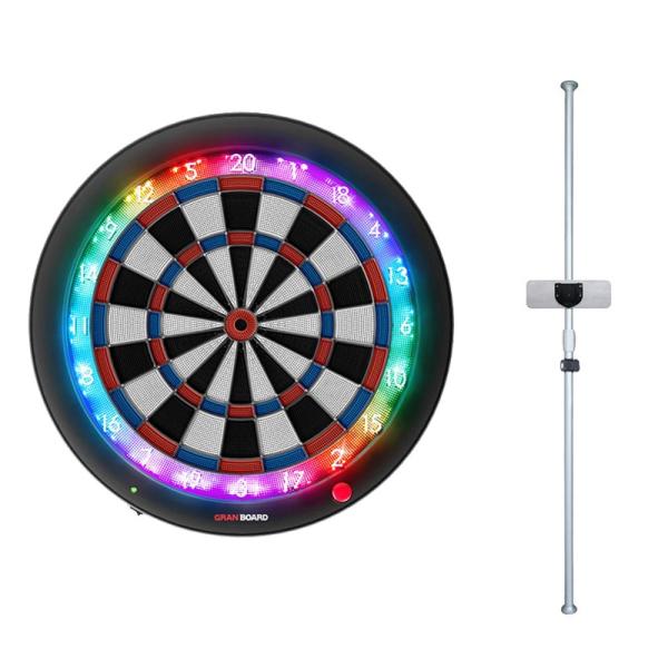 ダーツボード セット グランボード3s ブルー & グランポールスタンド