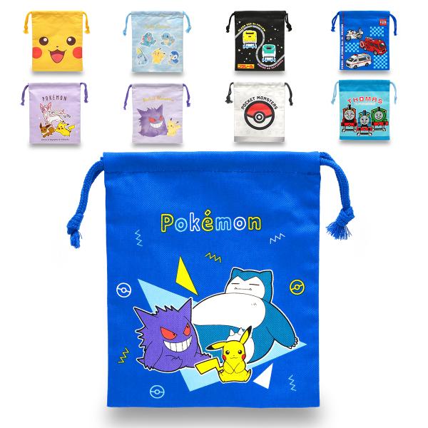 キャラクター 巾着 ハンカチ入れ 小物入れ ランチ袋 ランチバッグ