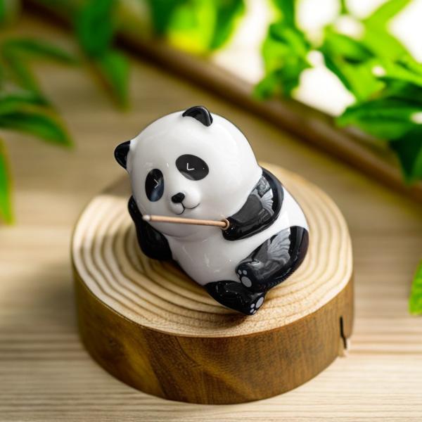 香立て/置物 パンダ 陶磁器 : 観栄堂EC - 通販 - Yahoo!ショッピング