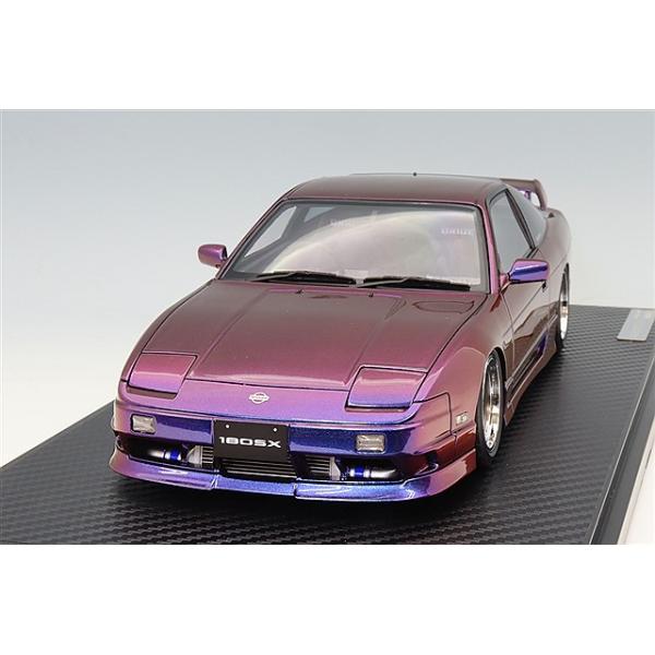 イグニッションモデル 1/18 日産 180SX タイプX (RPS13) パープル