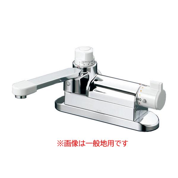KVK水回り部品 浴室用水栓 定量止水付水栓：デッキ形定量止水付