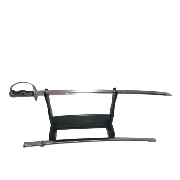 中国サーベル型軍刀 アルミ合金刀身 模造刀 中国剣 日本刀 : 張安堂