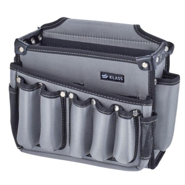 KLASS 極東産機 ツールバッグ バトルシップグレイ 1つ 11-8164