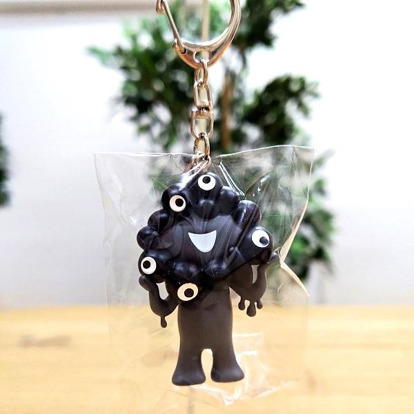 EXPO2025 キャラ立体PVCキーホルダー 黒 タグ付 ミャクミャク 大阪