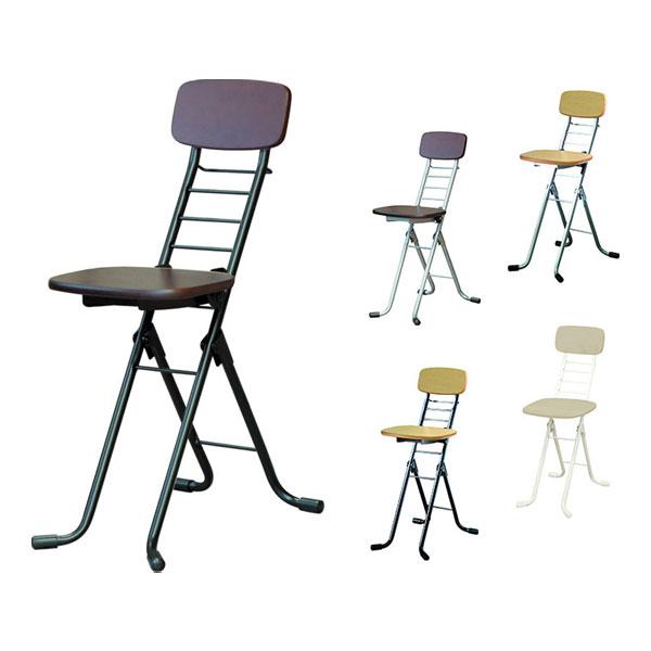 ルネセイコウ リリィチェアM 折りたたみ可能 MDF座面・背もたれ 完成品