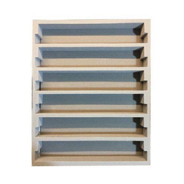 Nゲージ車両収納用 KATO小型ブックケース対応 交換用6両収納中敷