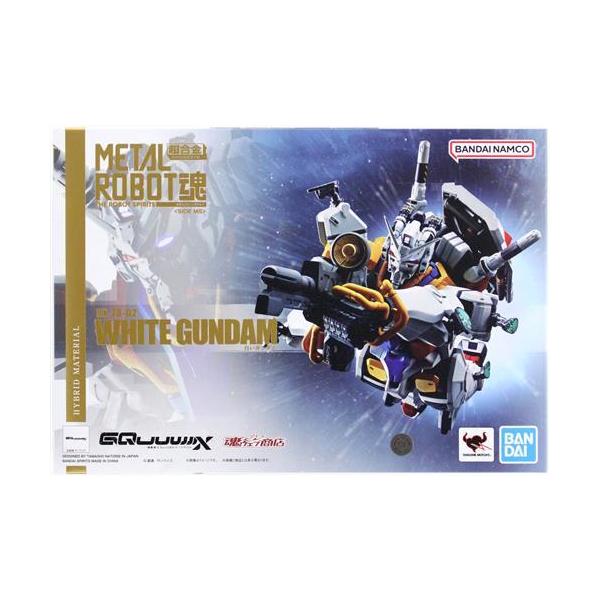 L ROBOT魂 機動戦士Gundam GQuuuuuuX 白いガンダム 機動戦士Gundam GQuuuuuuX』METAL ROBOT魂 白いガンダムの商品ページが