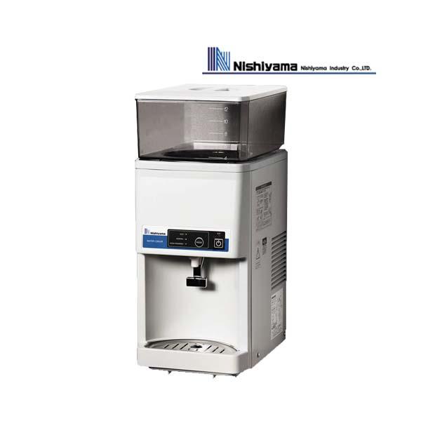 西山工業 冷水専用ウォータークーラー WMS-12T2 卓上型 タンクトップ式