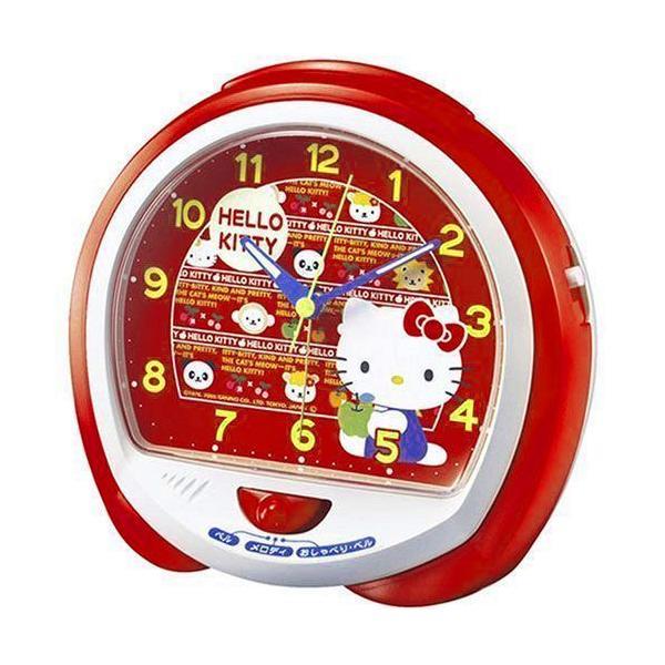 セイコー ハローキティ おしゃべり目覚し時計 ベル音 おしゃべり