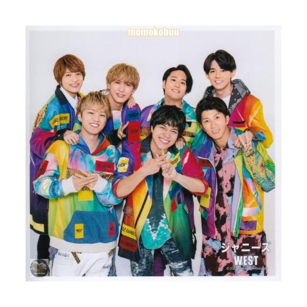 ジャニーズWEST 公式生写真 ましかくフォト（集合）CD210028