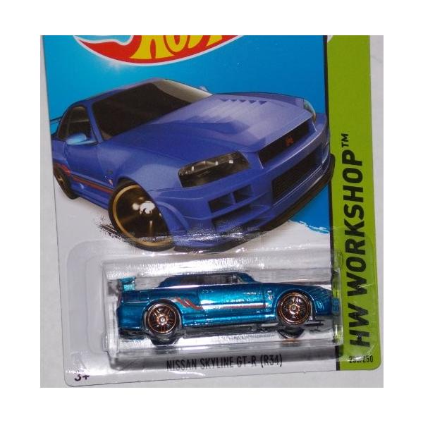 ホットウィール Hot Wheels ニッサン スカイライン GT-R(R34) HWワーク