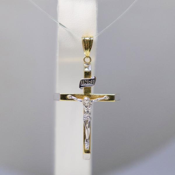 TSK 750 K18 十字架 ペンダントトップ 重量約1.9g INRI クロス