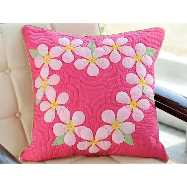 ハワイアンキルト クッションカバー ハワイアンキルト クッション