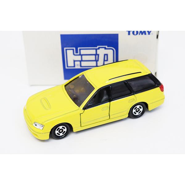 絶版品】トミカ 03 スバルレガシィツーリングワゴン(黄) ※TOMY青ロゴ