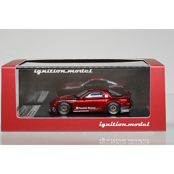 ignition model 1407 Rocket Bunny RX-7 (FD3S) Red Metallic