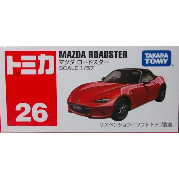 新品 トミカ 26 マツダ ロードスター 240001023758 : mini cars Yahoo