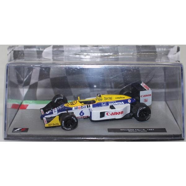 新品 1/43 デアゴスティーニ F1コレクション WILLAMS FW11B 1987