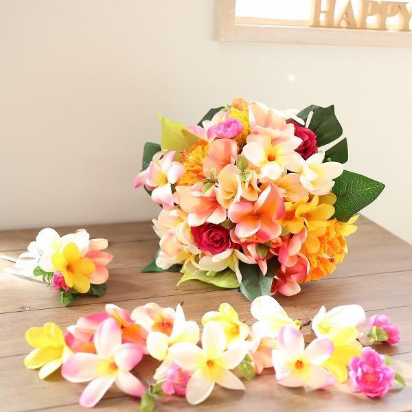 misuzu*プルメリア 南国ブーケ ハワイ 海外挙式 前撮り・海外挙式