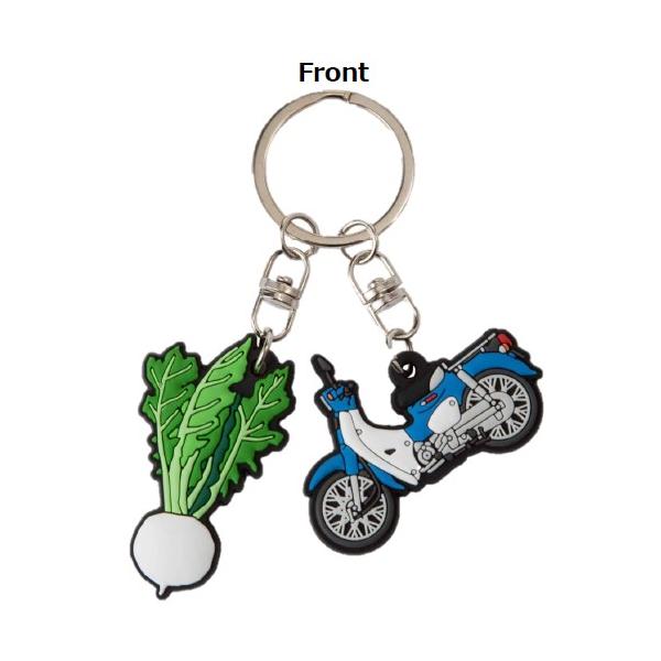 ホンダ（HONDA） ホンダ純正グッズ PVCキーホルダー SuperCub×かぶ