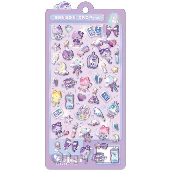 5月中旬入荷 ボンボンドロップシール まじょねこボンボン : ネコヤ商会