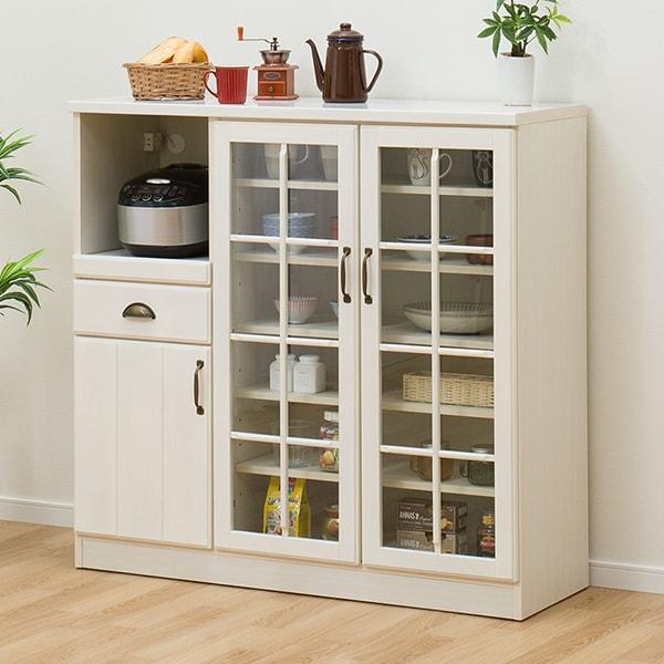 ニトリ（NITORI） レンジボード(ミランダ2 120 WW) キッチンボード