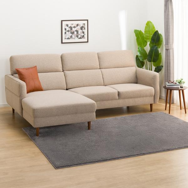 ニトリ（NITORI） ソファー ソファ 布張りカウチソファ(KK026 RC BE) 3