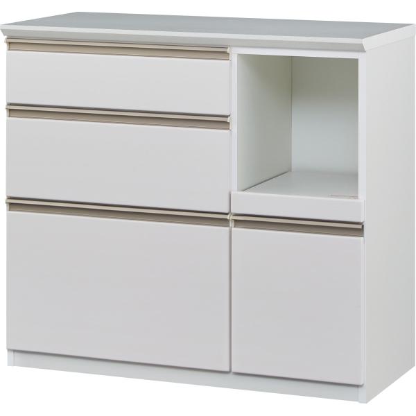 ニトリ（NITORI） キッチンカウンター(アルミナ3 100CT WH) ニトリ期間