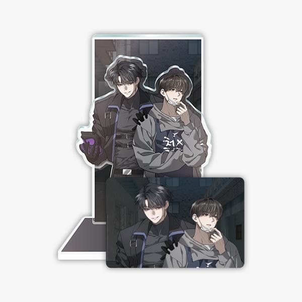 韓国 コミック グッズ『ハンターは静かに暮らしたい アクリルジオラマ