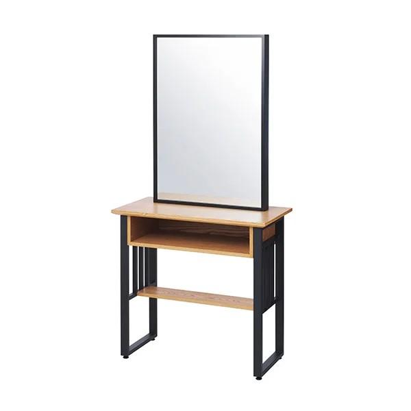 セット面 ドレッサー 一面鏡 幅80×奥行60×高さ161cm 美容室 美容院