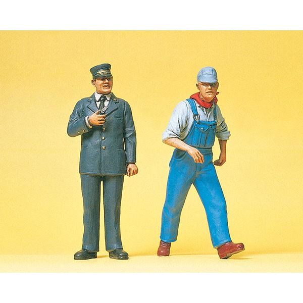 アメリカの鉄道職員 ：プライザー 塗装済完成品 1/22.5スケール 45132