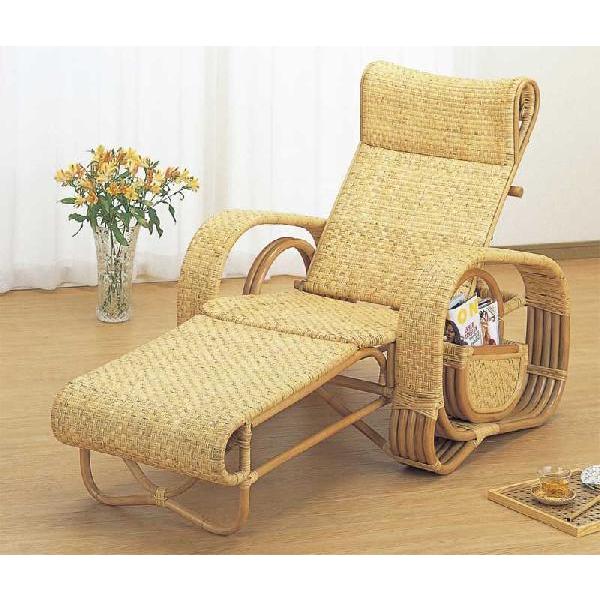 籐椅子 ラタンチェア 三つ折寝椅子 A107 : さぬきや・家具とインテリア