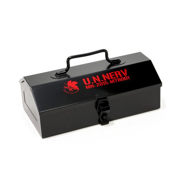 エヴァンゲリオン NERV 山型 ツールボックス スチール製 中村精工