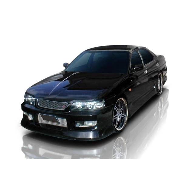 ローレル C35 フロントバンパー 前期 クラブS H9/6〜H11/8 FRP 未塗装