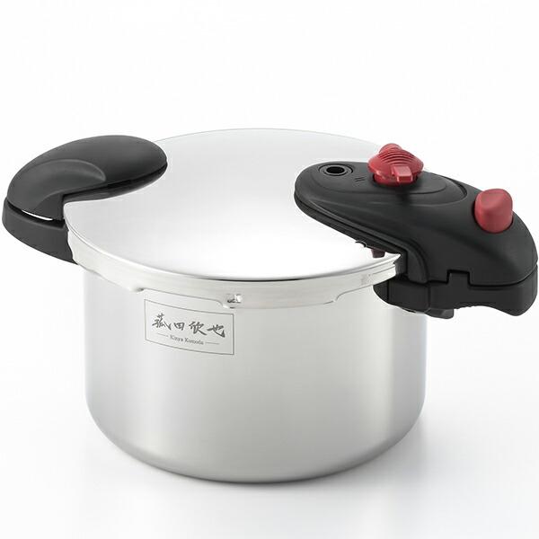 ヨシカワ 菰田欣也 3層両手圧力鍋5.0L KO0033 : グラスゴーセカンド