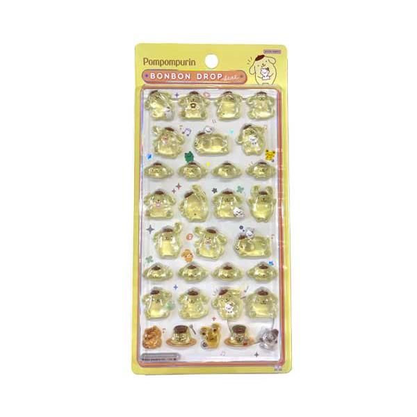 ポムポムプリン サンリオ ボンボンドロップシール ドロップシール